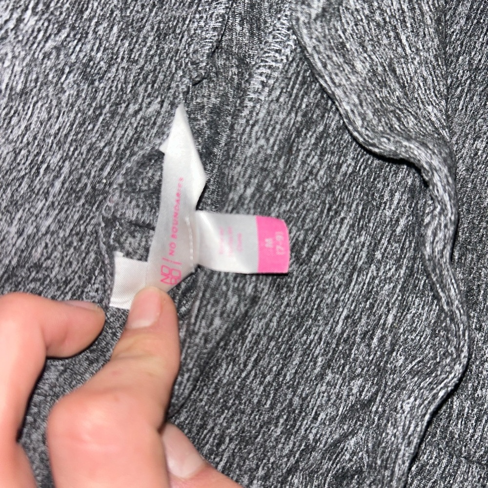 Gray leggings